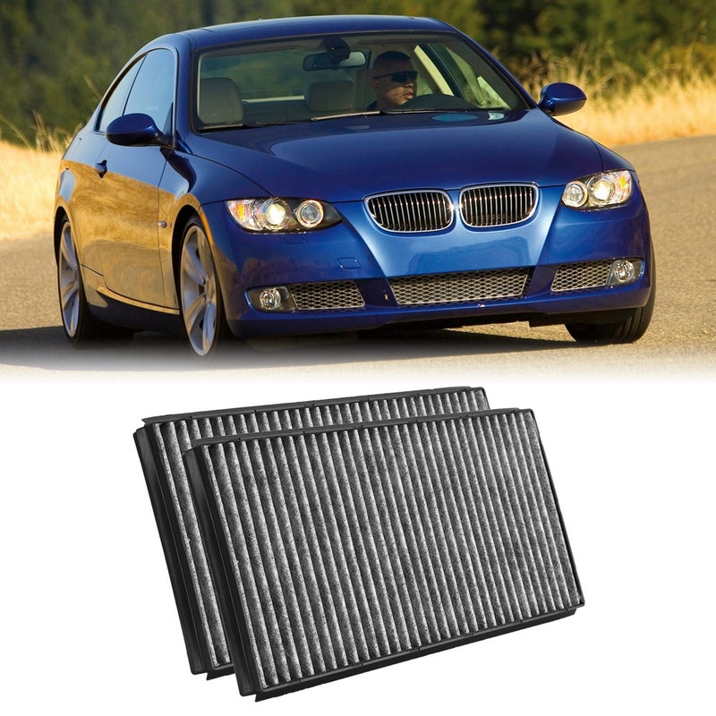 2pcs Cabin Air Filter Set For E60 528i 535i 535xi 545i 550i 650i M5 M6 - Image 5
