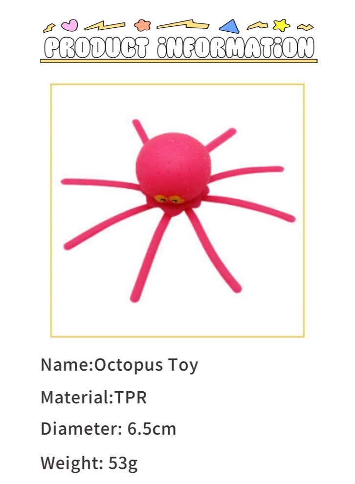 Lullaxx Lullaxx Octopus Bath Bathtub Toy 5pcs, Water Pool Toys for Toddlers, Water Table Toys, Water Bombs Splash Balls for Kids, Summer Bath Swimming Toys, Pool Toys for Kids Ages 3-8  - Image 5