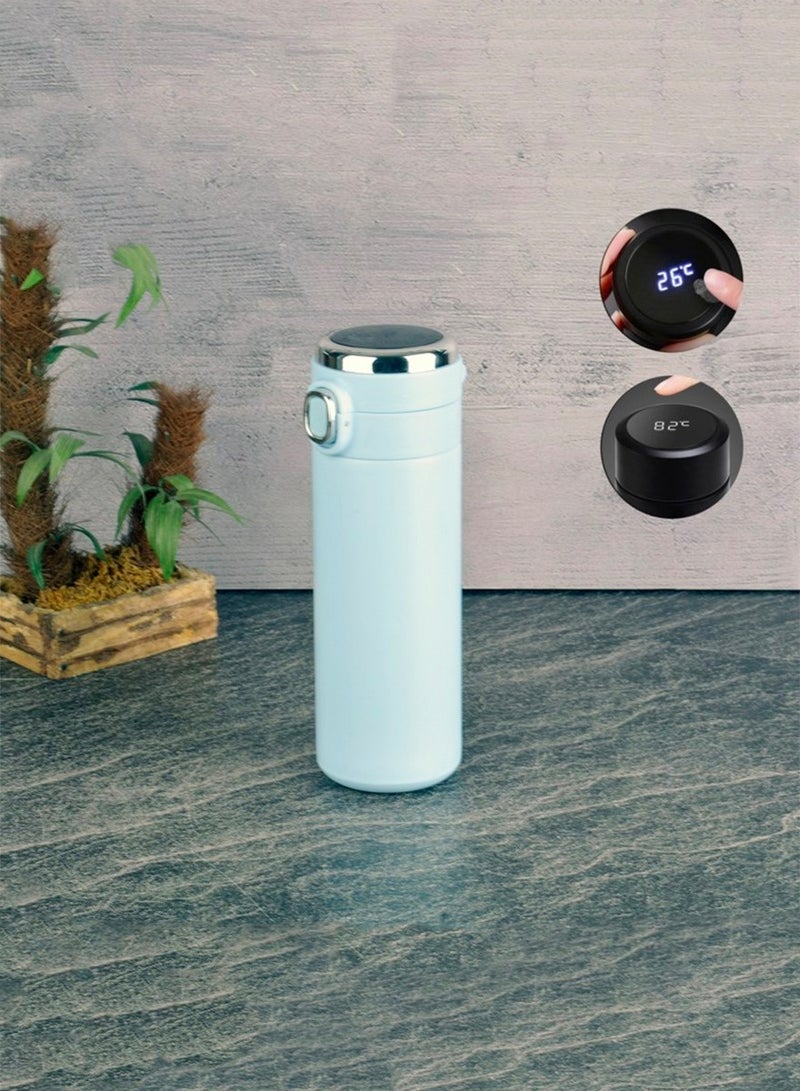 ترمس حراري LED باللون تركواز المتدرج  450 مل