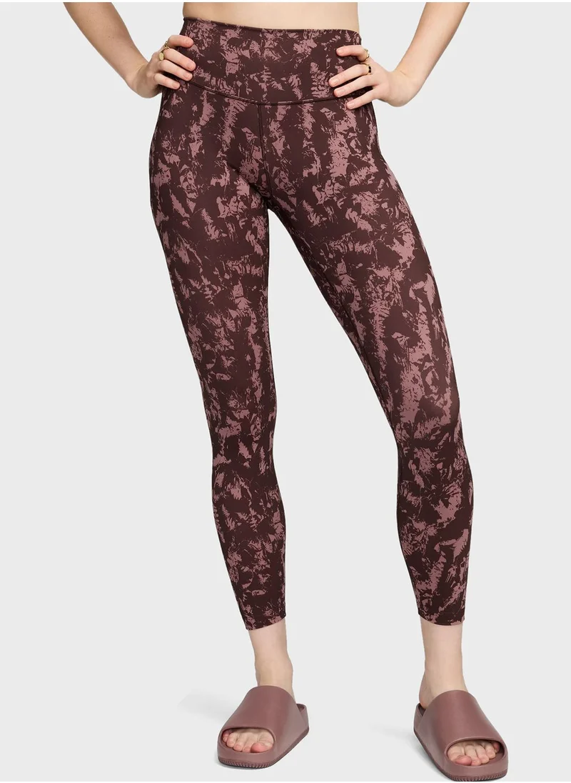 Nike 7/8 All Over Printed High Rise Dri-Fit Tights