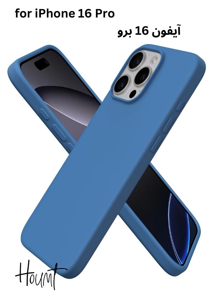 Houmt iPhone 16 Pro Case Soft Liquid Silicone iPhone 16 Pro Cover Anti-Scratch Shockproof TPU Case Cover for Apple iPhone 16 Pro 6.3 inch  - Image 1