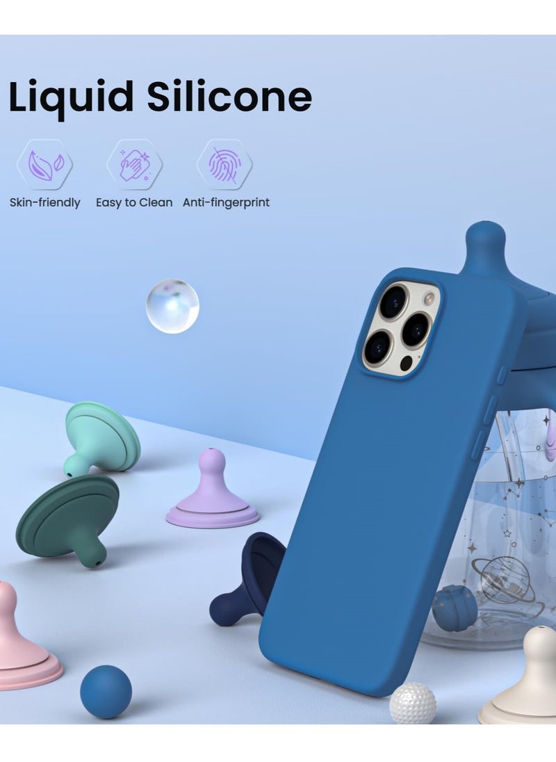 Houmt iPhone 16 Pro Case Soft Liquid Silicone iPhone 16 Pro Cover Anti-Scratch Shockproof TPU Case Cover for Apple iPhone 16 Pro 6.3 inch  - Image 3