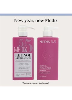 Medix 5.5 Retinol Body Lotion Firming Moisturizer | Crepey Skin Care Treatment | Retinol Body Cream | Anti Aging 2-Pack  - Image 2