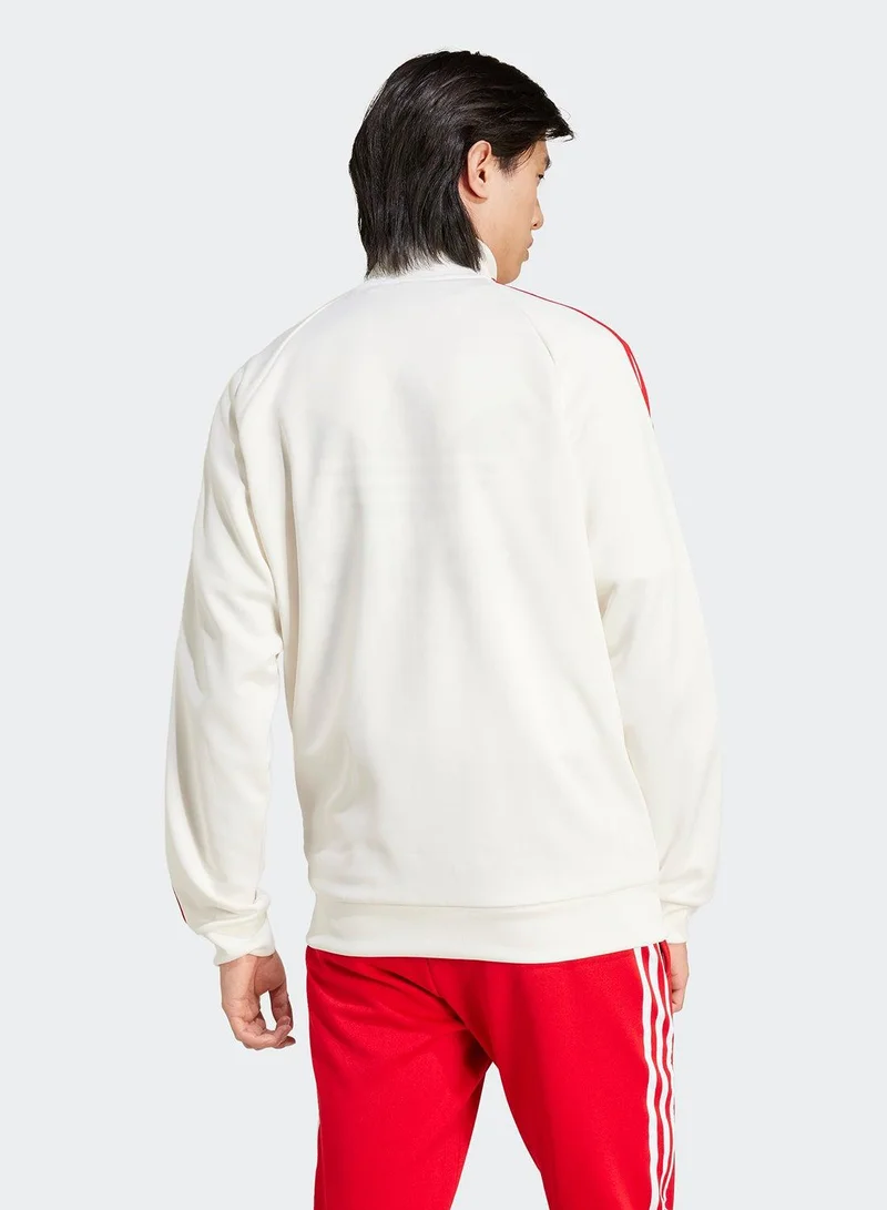 adidas قمصان رياضية بيضاء للرجال من فيرست تي تي