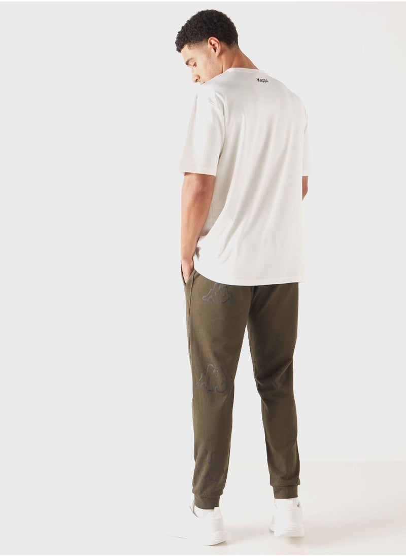 Kappa - Logo Print Sweatpants - Image 1