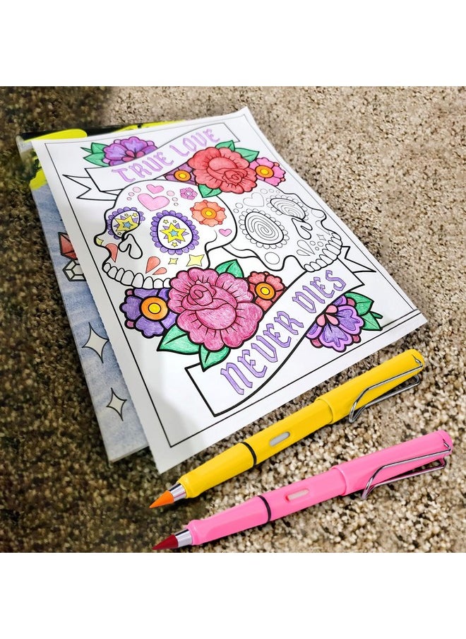 بولكسكاي أقلام تلوين Forever Colored Pencils 12 Count، أقلام تلوين Infinity Pencil Metal، أقلام تلوين Everlasting مع ممحاة، مجموعة أقلام تلوين، أقلام تلوين Eternal Pencil/Inkless Pencil/Lapiz Infinito  - Image 2