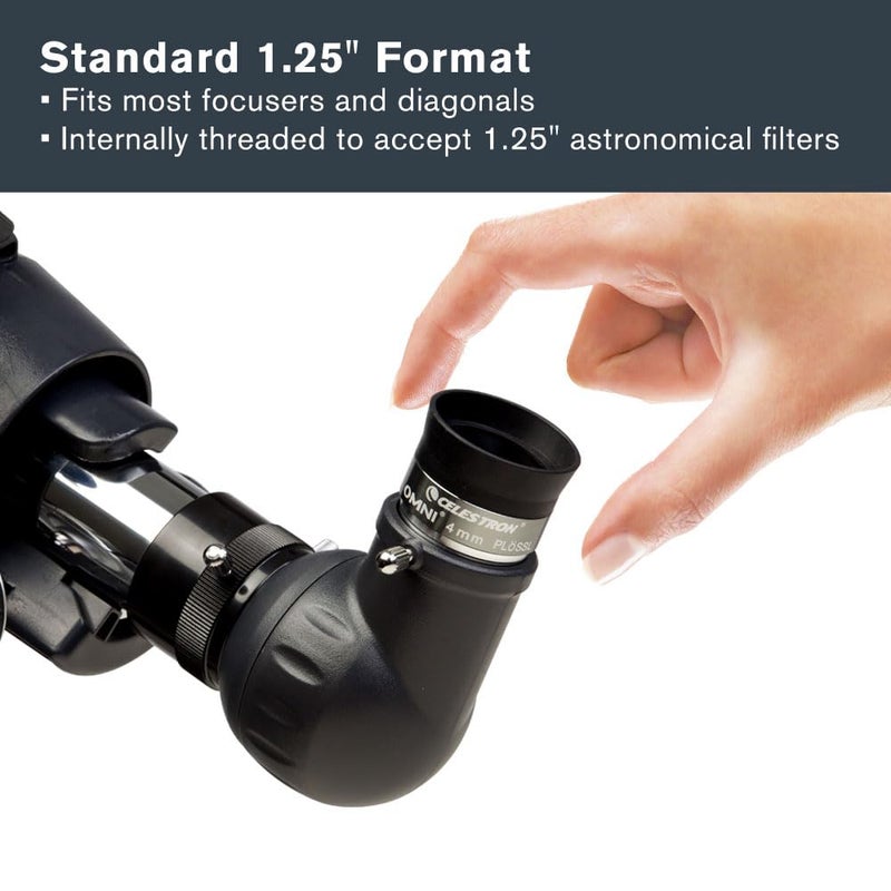 Celestron 93316 1-1/4-4 mm Omni Series Eyepiece - Image 5