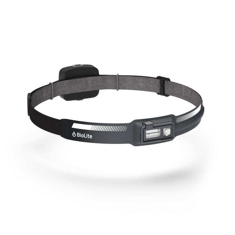 BioLite Dash 450 Rechargeable 450-Lumen Running Headlamp, Midnight Grey - Image 1