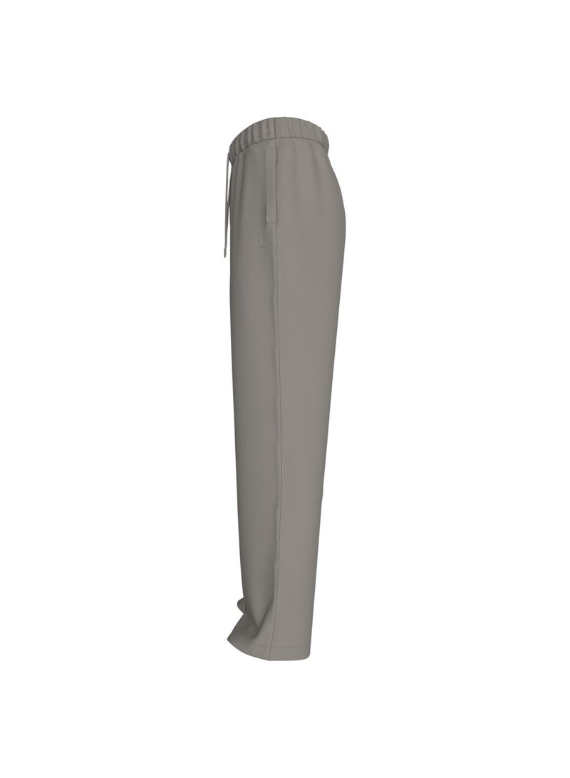 CALVIN KLEIN Heavyweight Embroidered Cotton Joggers - Image 4