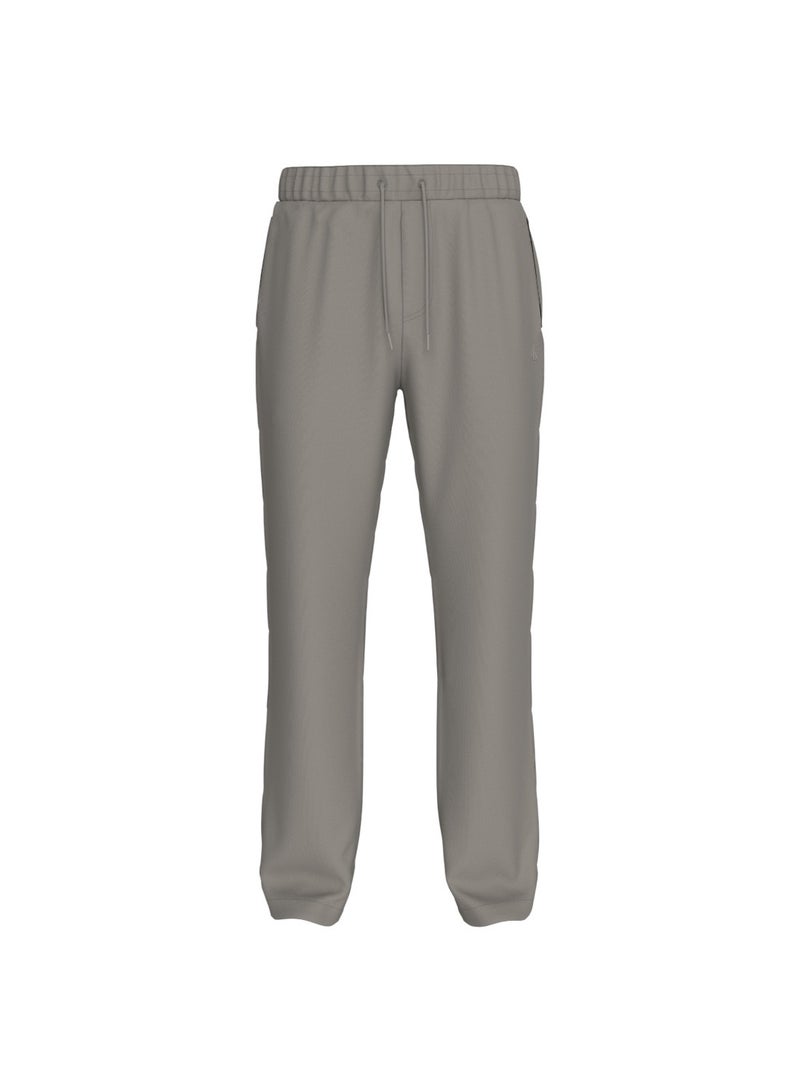 CALVIN KLEIN Heavyweight Embroidered Cotton Joggers - Image 1