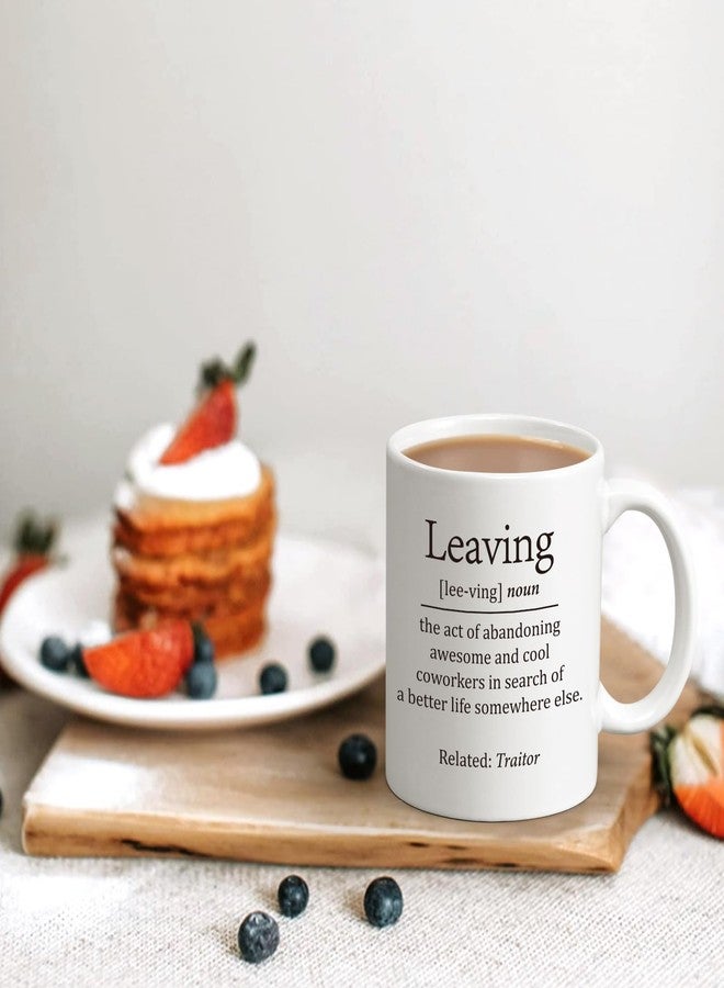 Maustic Farewell Mug - Funny Leaving Gift for Coworkers, Perfect for New Jobs, Retirements - 11 Oz - Image 4