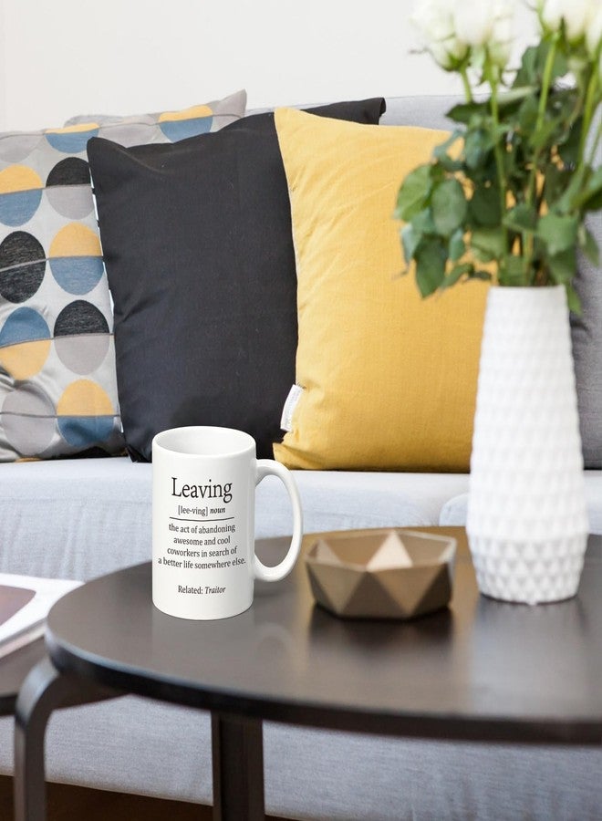 Maustic Farewell Mug - Funny Leaving Gift for Coworkers, Perfect for New Jobs, Retirements - 11 Oz - Image 5