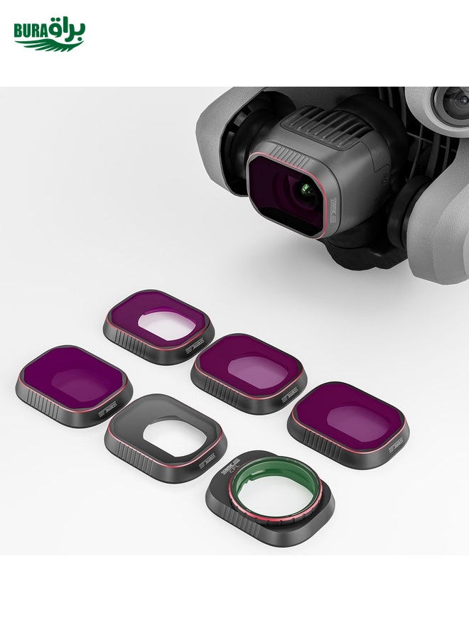 BURAQ For DJI Mini 4 Pro STARTRC Drone Lens Filter, Lens:CPL UV ND8/16/32/64  - Image 2