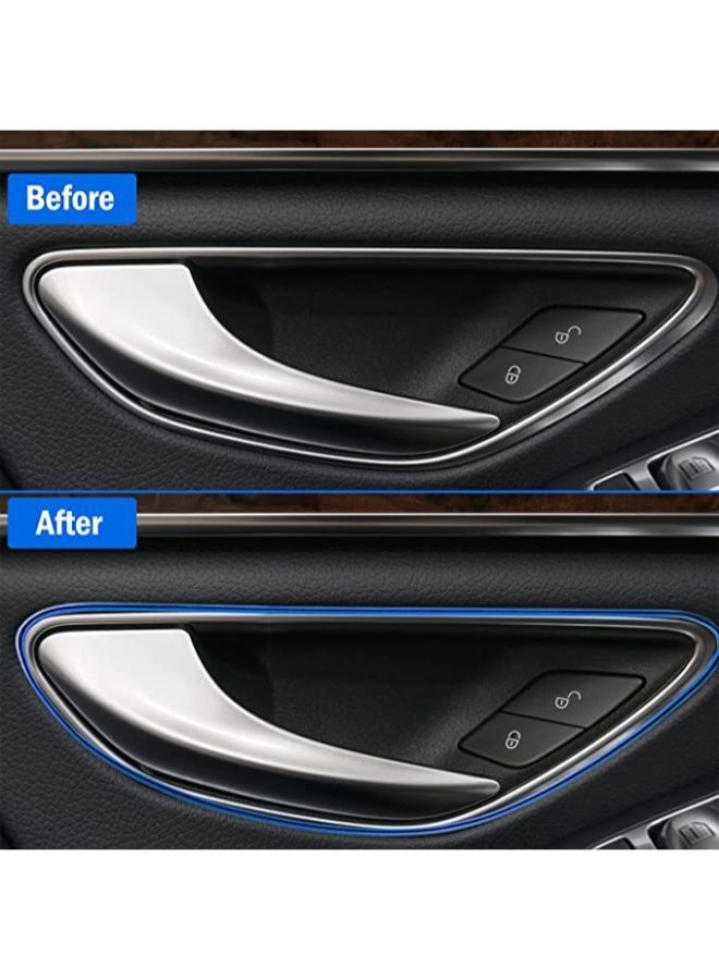 Generic Car Interior Moulding Trim Strips Universal Car Decoration Pinstriping Filler Insert Strips Styling Dashboard Decorative DIY Flexible Strip Garnish Accessory with Installing Tool  - Image 4