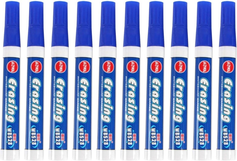 Magical Water Painting PenErasing Whiteboard Marker, Float Automatically in Water, Magical Water Painting Pens Kit Set for Office & School Supplies (Blue 10Pack)