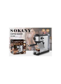 sokany Sokany Coffee Maker SK-696B 1450W 1.0L Stainless Steel  - Image 3