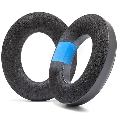 WC Freeze Momentum 4 - Cooling Gel Earpads for Sennheiser Momentum 4 Wireless & HDB 630 Headphones by Wicked Cushions - Boost Comfort, Thickness, & Sound Isolation for Epic Listening | Black - Image 1