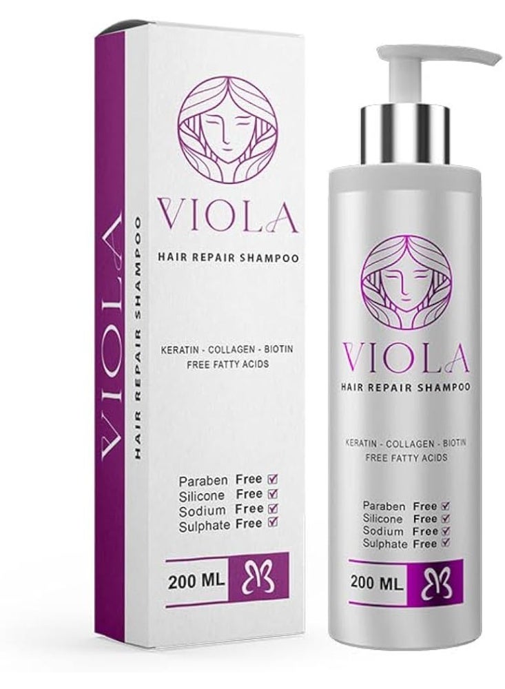 Viola Hair Shampoo-200-Ml To treat dandruff without drying the hair