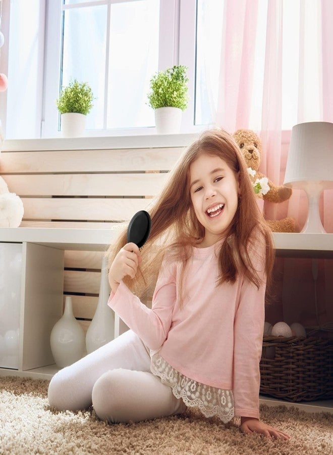 HQSLsund 10 Pack Mini Hair Brushes Bulk, Mini Hair Brush Individually Wrapped, Soft Bristles Adds Shine, Scalp Massage and Detangling, Safe for All Hair Types Extensions, Wigs(Bright Black) - Image 5