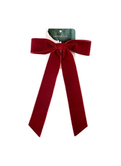 Kristin Ess Kristin Ess The Bow Slide  Burgundy 