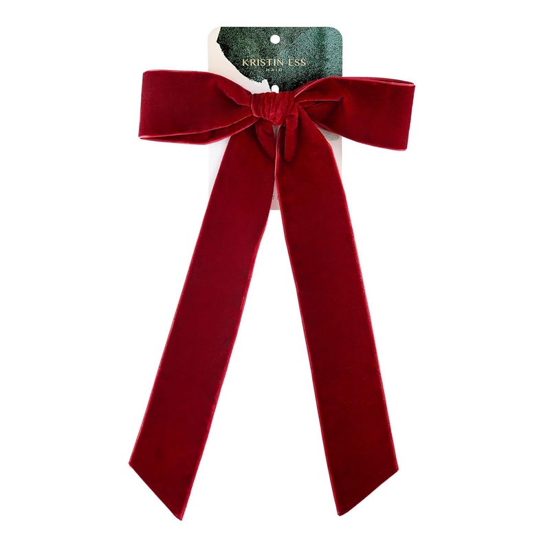 Kristin Ess Kristin Ess The Bow Slide  Burgundy 