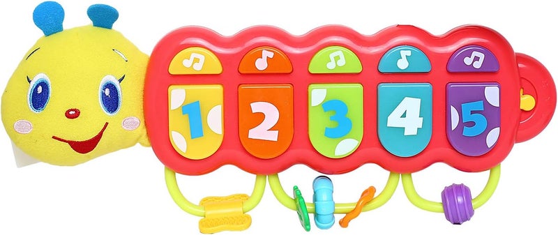 WinFun -Baby Toy Light Up Musical Caterpillar - Image 3