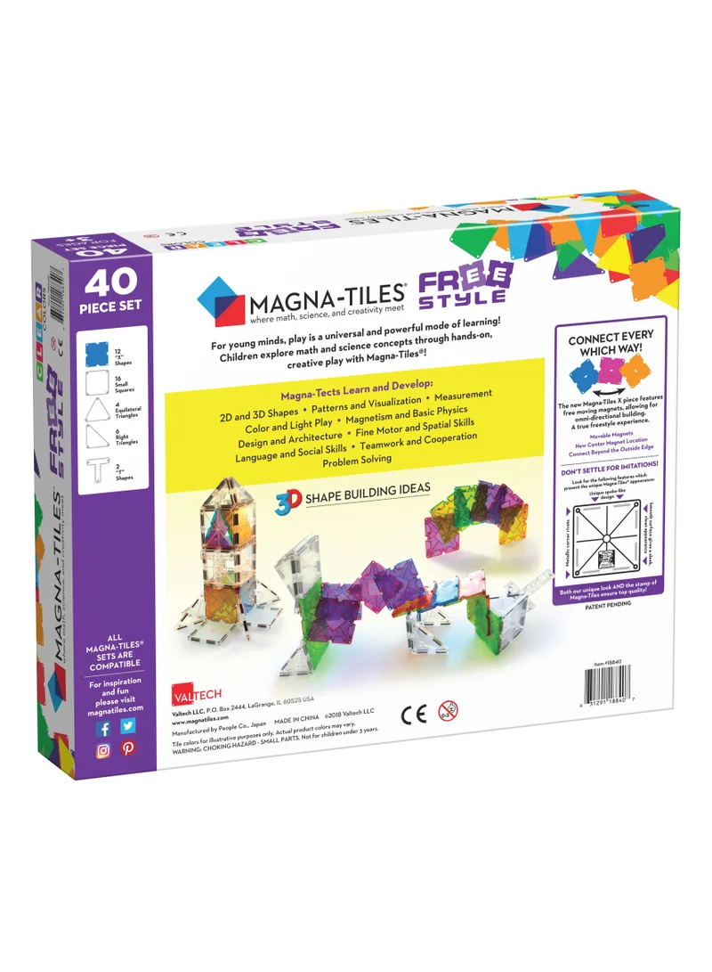 ماجنا-تايلز Freestyle 40 Piece Set