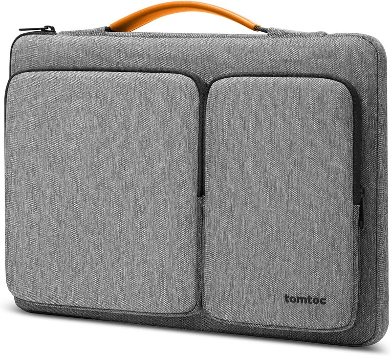 Tomtoc 360 Protective Laptop Case for 13-inch New 2025 MacBook Air M4/A3240, M3/A3113, M2/A2681, M1/A2337, 13 in MacBook Pro M2/M1, 13-in Surface Pro 11th AI PC, Water-Resistant Carrying Bag - Image 1