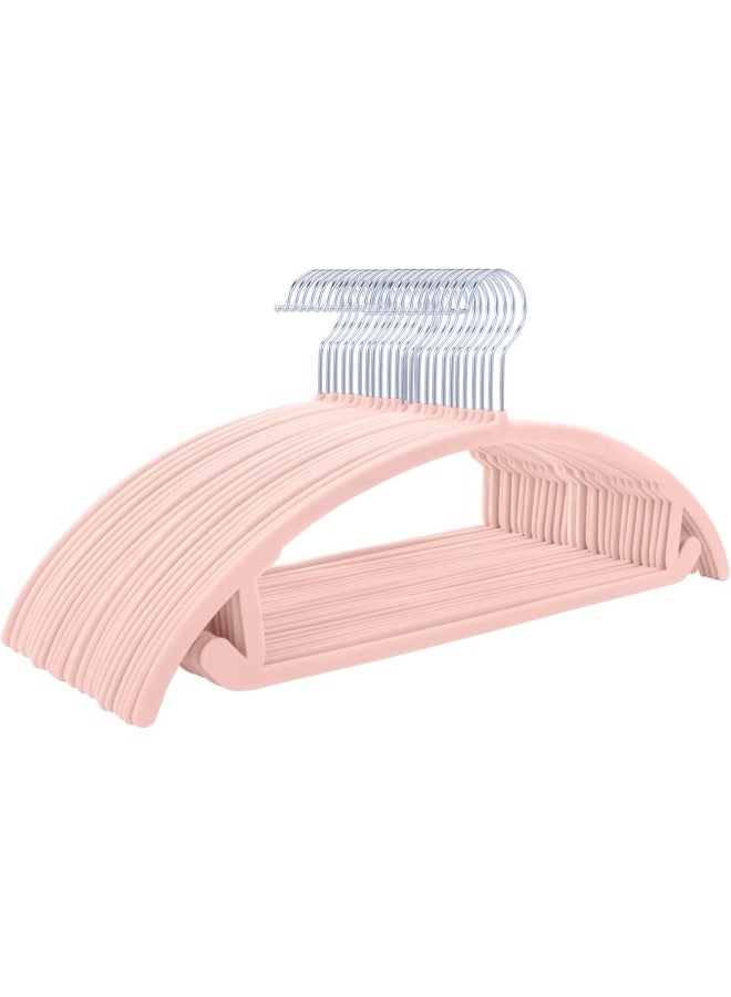MIZGI Premium Velvet Hangers Heavyduty- Non Slip No Shoulder Bump Suit Hangers - Image 1
