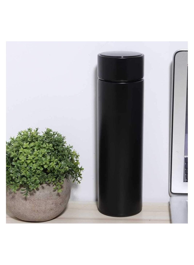 Water Bottle, Travel Mugs, Smart Vacuum Flask Thermos Water Bottle with LED Digital Touch Screen, Thermos Cup Vacuum Flask 500ml Stainless Steel for Drinks - Image 3