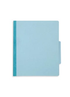 Blue Summit Supplies 30 Blue Classification Folders 1 Divider 2 Inch Tyvek Expansions Durable 2 Prongs For Standard Medical Files Law Client Files Office Reports Letter Size Blue 30 Pack  - Image 3