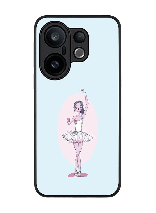Stylizedd For vivo X200 FE / S30 Pro mini Case,Slim fit Camera Protection, Shockproof Thin Phone cover  - Twirling Ballerina