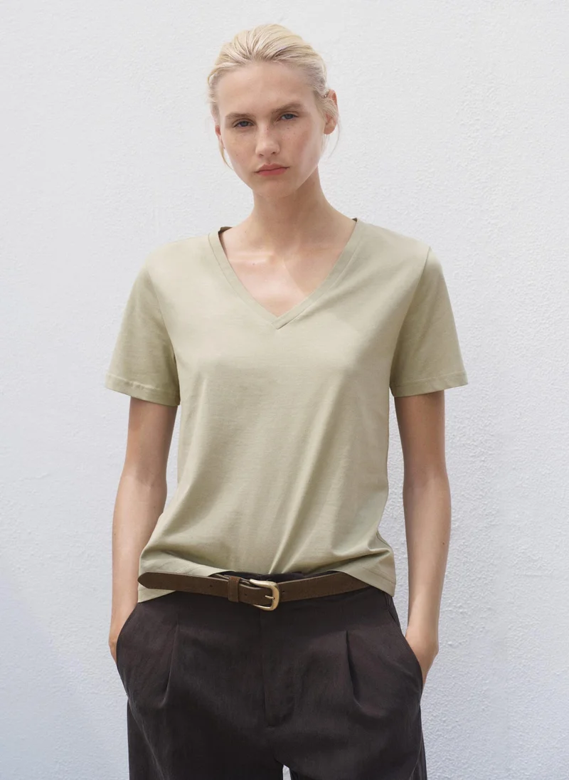 مانجو Chals Crew Neck T-Shirt
