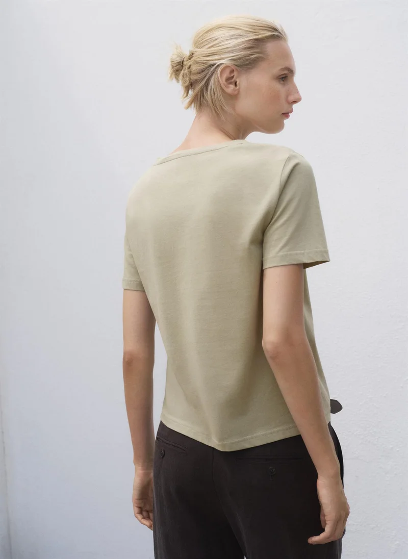 مانجو Chals Crew Neck T-Shirt
