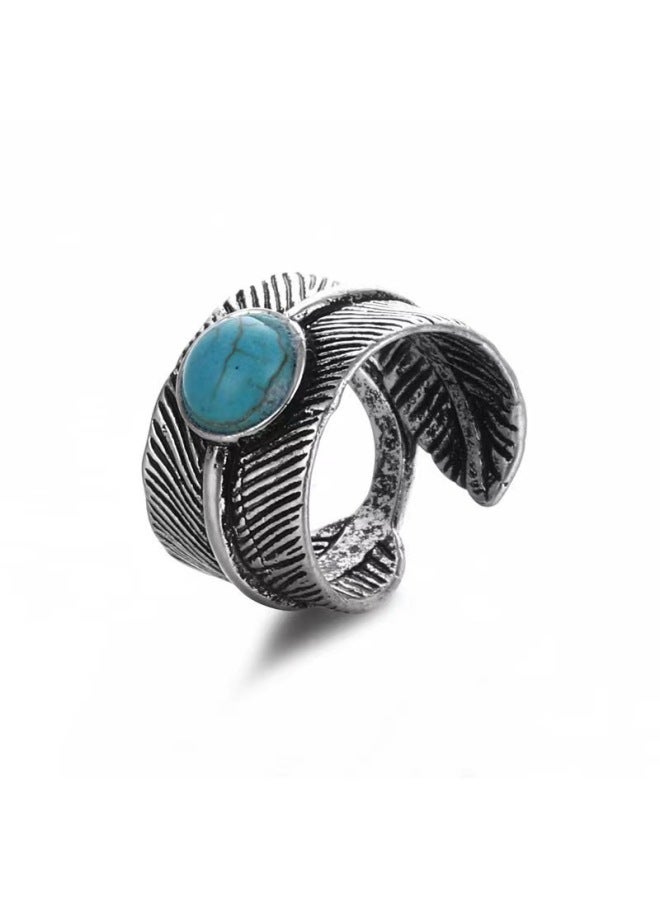Domineering Fashion Ring Men's Retro Devil's Eye Punk Single Ring Personality Boys Ring elry