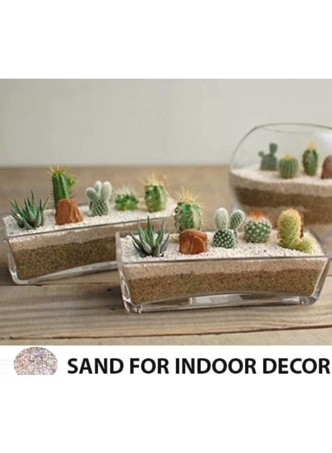 Biella 1kg Multi-Purpose Natural Sand - Ideal for Construction, Flooring, Aquariums, Plants, and DIY Projects (WHITE SAND) - Image 4