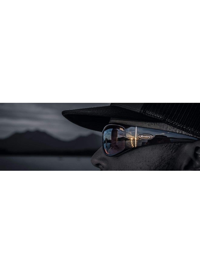 Berkley Ber005 Sunglasses Ber005 Polarized Women'S Fishing Sunglasses Gloss Chocolate Turquoise Smoke - Image 2