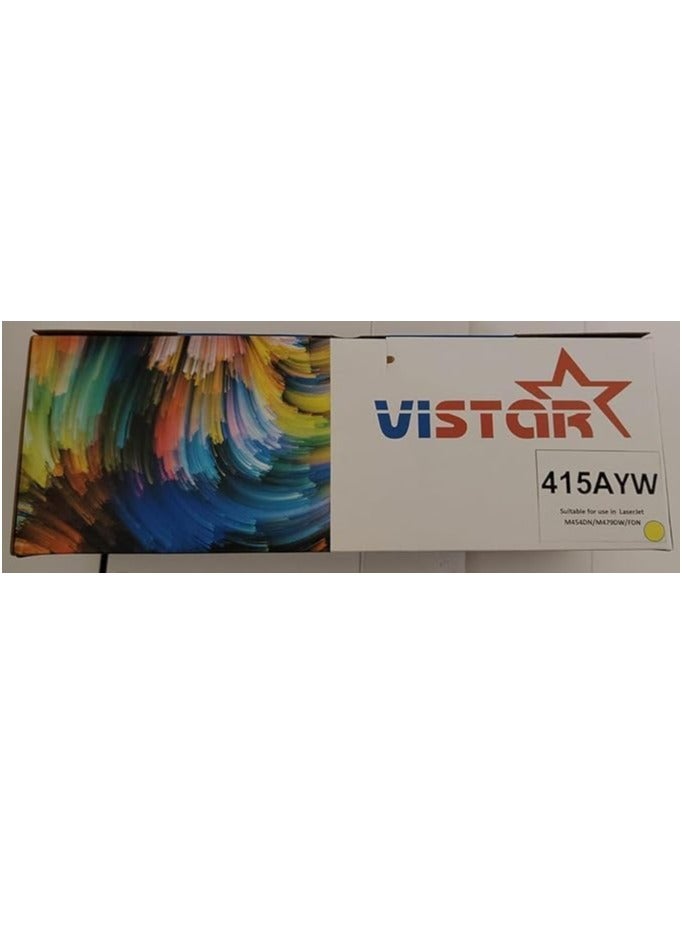 حبر Vistar 415A W2032A لطابعة M479fdw، أصفر