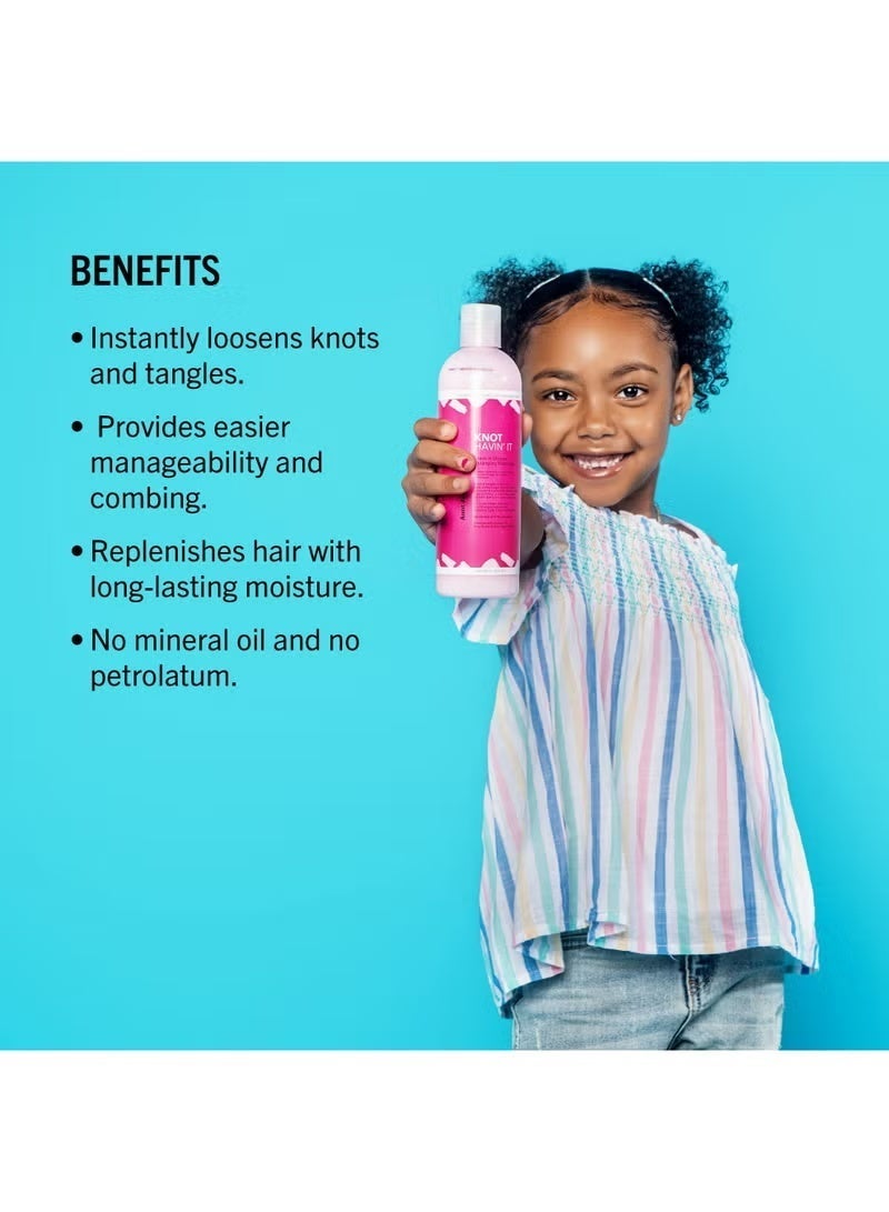 أنت جاكيز بلسم يترك على الشعر للأطفال لفك التشابك وترطيب الشعر المجعد – 355 مل - Image 3