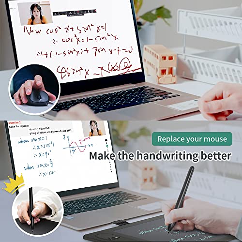 PenPower RemoteGo LCD Writing Pad | LCD Panel | Visible Handwriting | Video & Voice Comment on PDF | Annotation, Screen Recording and Math Formula Recognition | Pen Tablet for Adults - Image 4