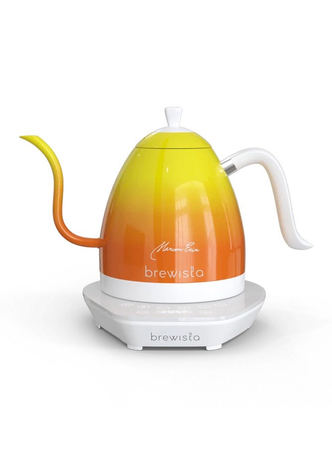 Brewista - Limited Candy Edition, Artisan Electric Gooseneck Kettle, 1L - Candy Orange - Image 1