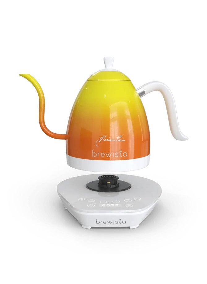 Brewista - Limited Candy Edition, Artisan Electric Gooseneck Kettle, 1L - Candy Orange - Image 1