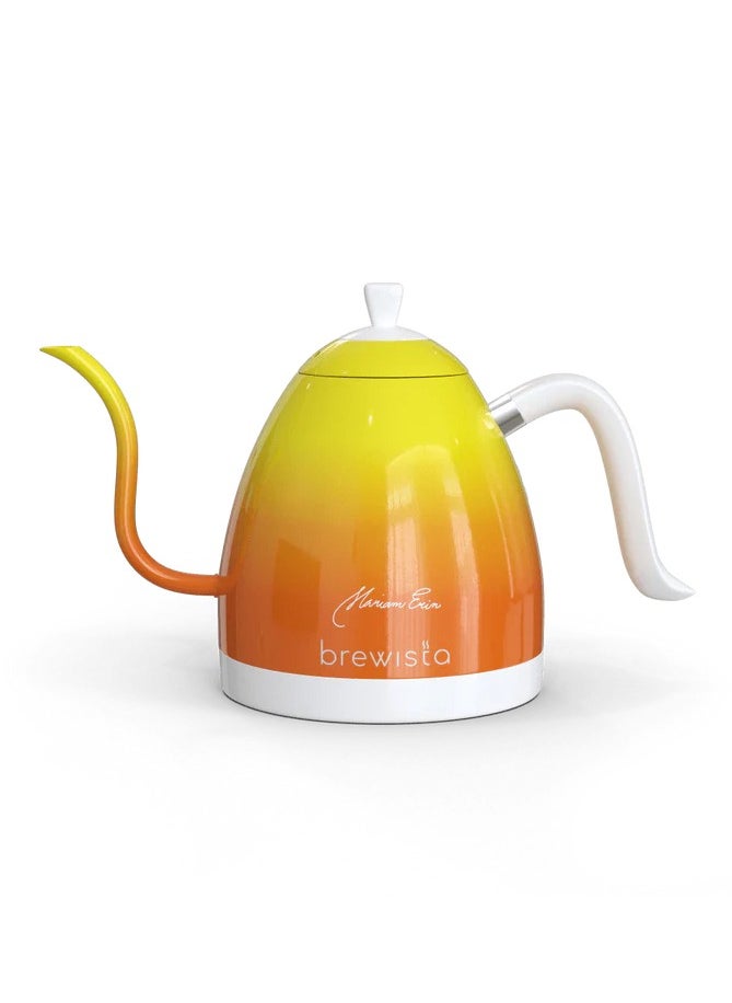 Brewista - Limited Candy Edition, Artisan Electric Gooseneck Kettle, 1L - Candy Orange - Image 1