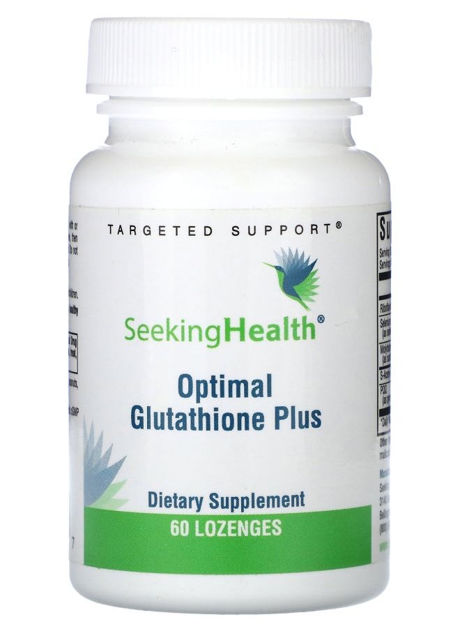 Seeking Health Optimal Glutathione Plus  60 Lozenges 