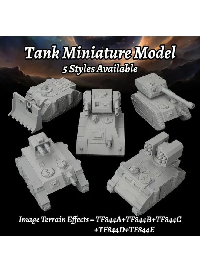 نموذج دبابة الدعم المدفعي TF844B مركبة قتالية مدرعة ثقيلة لساحة المعركة لألعاب تقمص الأدوار على الطاولة DND - Image 3