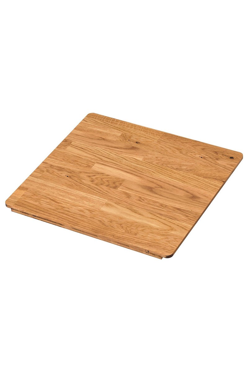 Chopping board, oak, 44 x 42 cm - Image 1