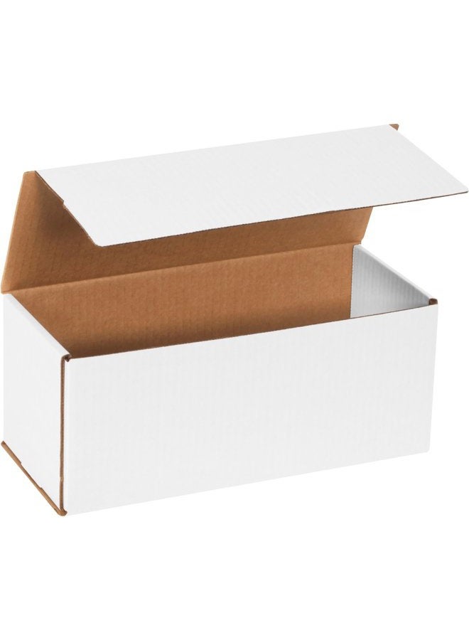 BOX USA 12 x 5 x 5 White Corrugated Mailers - Image 1