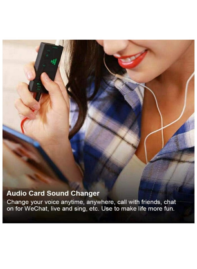 Voice Changer for Xbox One Portable Microphone Sound Effect Live Broadcast Voice Disguiser for Mobile Phone PC Laptops Xbox One Games - Image 3