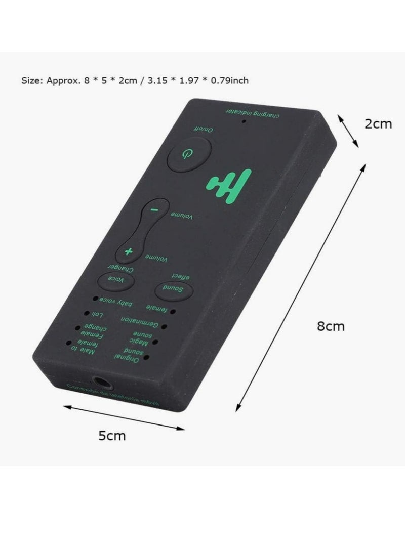 Voice Changer for Xbox One Portable Microphone Sound Effect Live Broadcast Voice Disguiser for Mobile Phone PC Laptops Xbox One Games - Image 4