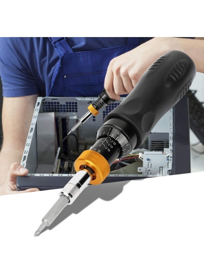 klarako Presetting Type Adjustable Torque Screwdriver 0.10.6Nm Hex Socket RTD0.6 - Image 2